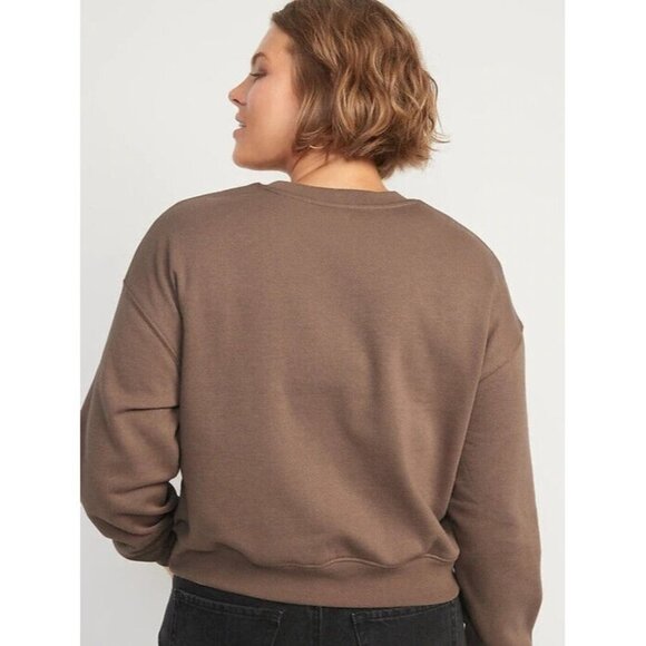 Oversized Licensed Rock Star Janis Joplin Cropped Sweatshirt for Women S… - Picture 7 of 8